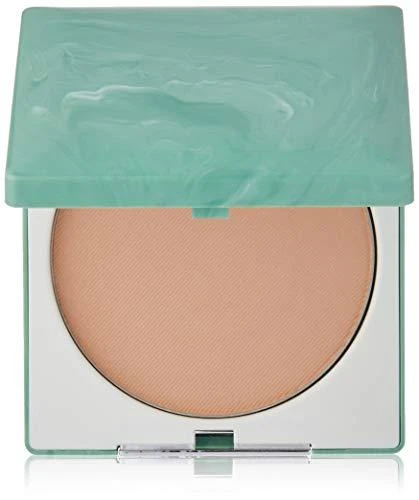 Clinique Stay Matte Sheer Pressed Powder kompaktinė pudra, atspalvis: 03 Stay rusvai gelsvas, 7.6 g