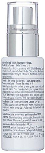 Clinique Even Better odos atspalvį koreguojantis losjonas SPF 20, 50 ml