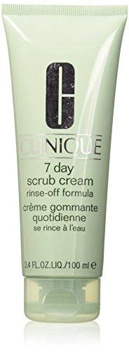 Clinique 7 Day Scrub Kreminis Rinse Off Formula šveičiamasis veido kremas, 100 ml