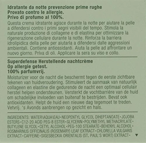 Clinique Superdefense Night Recovery atstatantis naktinis veido kremas mišriai / riebiai odai, 50 ml
