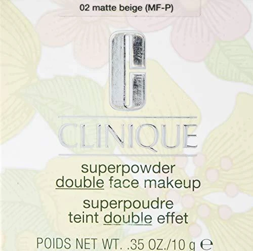 Clinique Superpowder Double Face Powder kompaktinė pudra, atspalvis: 02 Matte rusvai gelsvas, 10 g