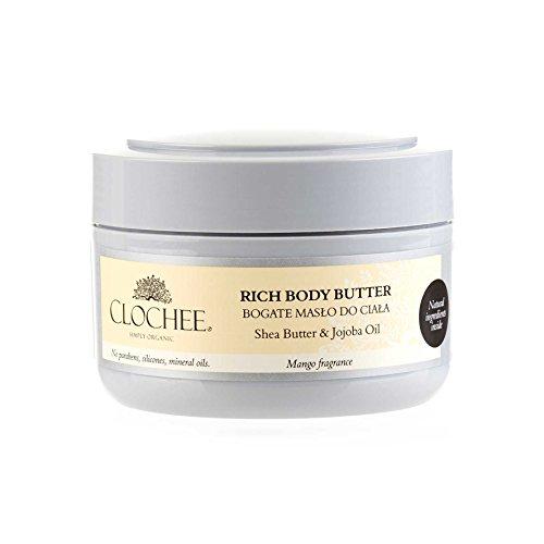 Clochee Mango Fragrance Rich Body Butter Sviestmedžių aliejumi & Jojoba Oil 250ml