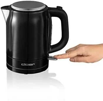 CLoer Virdulys 4510 Standard 2200 W 1 L Nerūdijantis plienas 360° rotational base Juodas/stainless steel