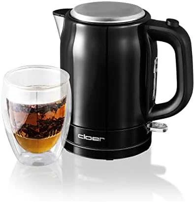 CLoer Virdulys 4510 Standard 2200 W 1 L Nerūdijantis plienas 360° rotational base Juodas/stainless steel