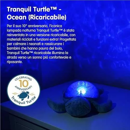 Cloud B Tranquil Turtle violetinė