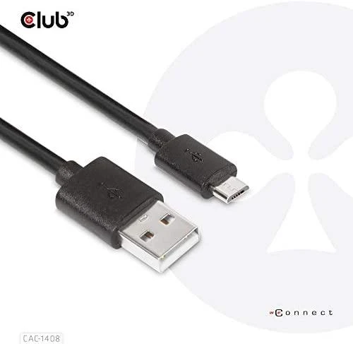 Club 3D CLUB3D USB 3.2 Gen1 A tipo iki mikro USB laidas M/M 1m /3,28ft