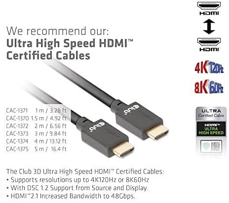 Club 3D Club3D tinklo jungiklis – jungiklis, HDMI KVM jungiklis – dvigubas HDMI 4K 60Hz
