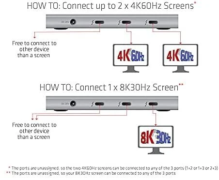 „Club 3D Thunderbolt 4“ stotis / replikatorius (CSV-1580)