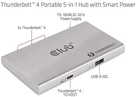 „Club 3D Thunderbolt 4“ stotis / replikatorius (CSV-1580)
