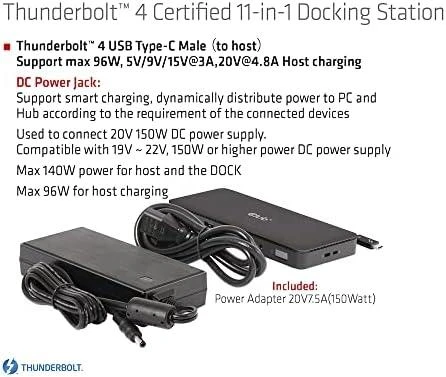 CLUB 3D Thunderbolt TM 4 sertifikuotas DS