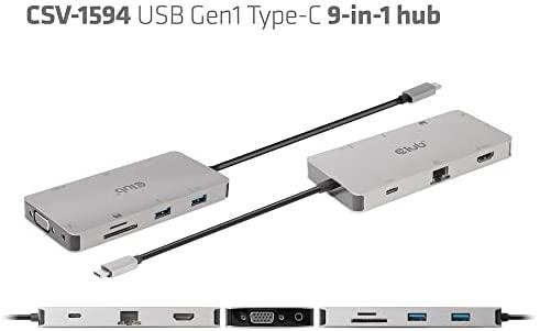 Club 3D USB-C stotis / replikatorius (CSV-1594)