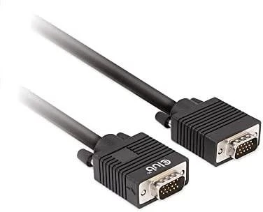 Kabelis Club 3D D-Sub (VGA) - D-Sub (VGA) 10m juoda (500716)