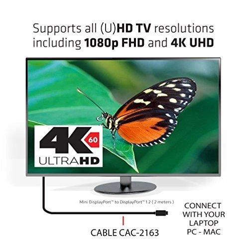 Club 3D Club3D adapteris aktyvus Mini DisplayPort į VGA