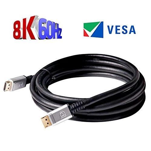 Club 3D Club3D CAC-1069 DisplayPort 1.4 HBR3 8K (DSC) (HDR) „DisplayPort“ kištukas iki „DisplayPort“ kištukas, 4 m juodas