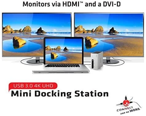 Club 3D CLUB3D SenseVision USB 3.0 4K UHD mini prijungimo stotis