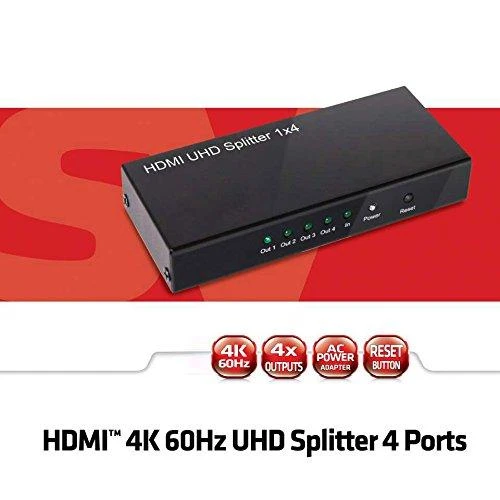 Club 3D CLUB3D HDMI 2.0 UHD skirstytuvas, 4 prievadai