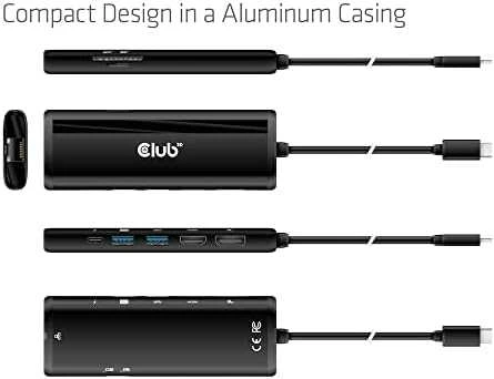 Club 3D USB-C stotis / replikatorius (CSV-1597)
