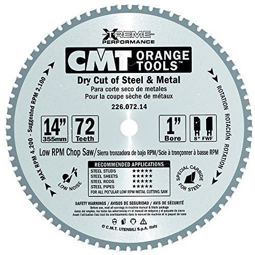 Diskas pjovimo 355x2,2/1,8x25,4mm Z72 8°FWF HM metalas, CMT