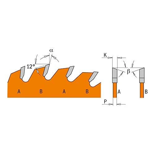 Diskas pjovimo 165x1.7x20(+15,87) Z=24 HM, CMT