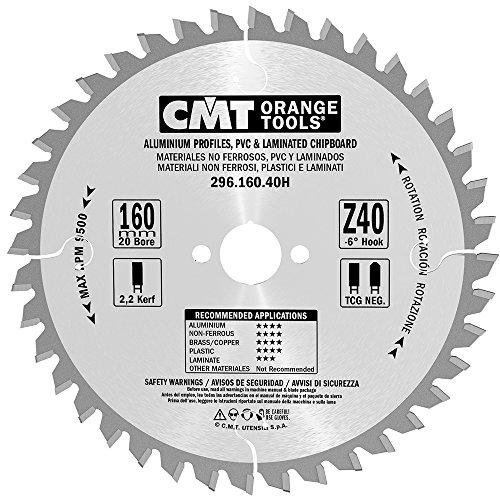 Diskas pjovimo 160x2.2/1.6x20 Z40 NEG, CMT