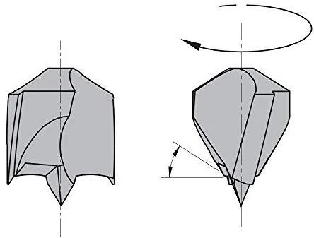 Spiralinis medžio grąžtas TCT D=10 X43X70 S=10X20 RH, CMT