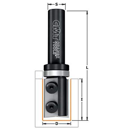 Grąžtas Freza HM S=8 16x35x80, CMT