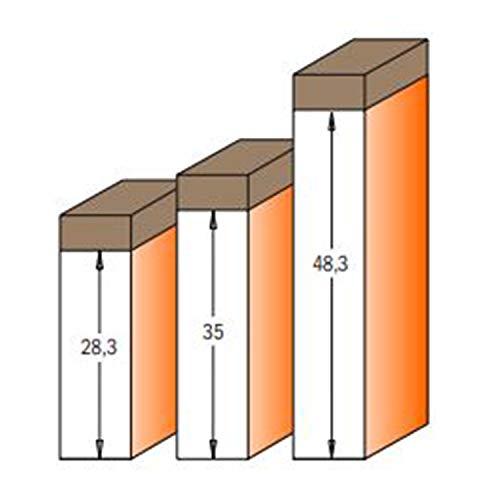 Grąžtas Freza HM S=8 16x35x80, CMT
