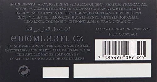 Kvepalai vyrams Coach For Men EDT, 100 ml