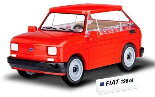 Cobi 24531 Youngtimer Fiat 126p EL, 1:35, 72 elementai
