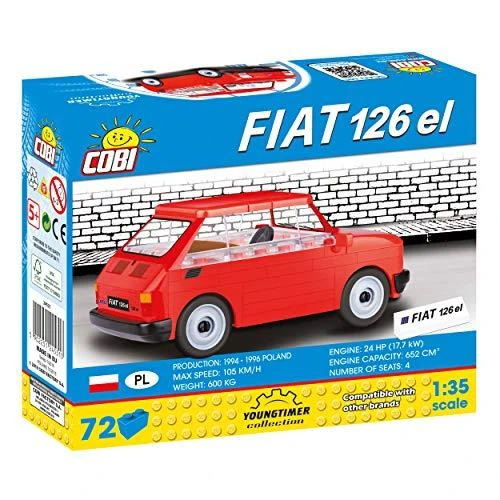 Cobi Youngtimer Collection Fiat 126p (24531)