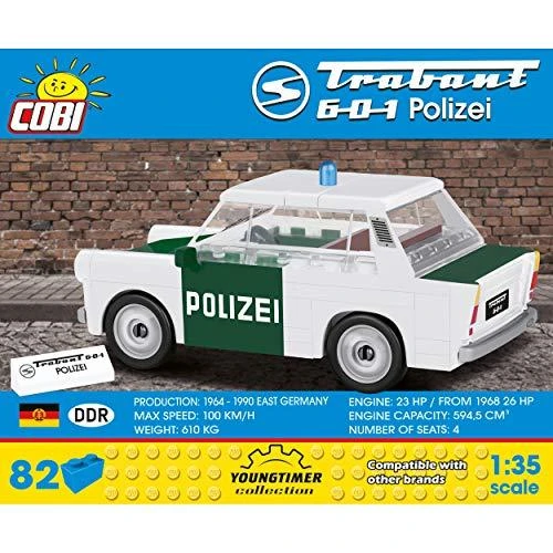 Cobi Cars Trabant 601 Police