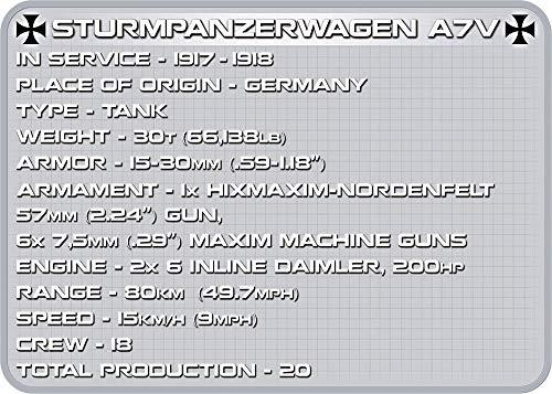 COBI 2982 VOKIETIŠKO TANGO STURMPANZERWAGEN KONSTRUKTORIUS