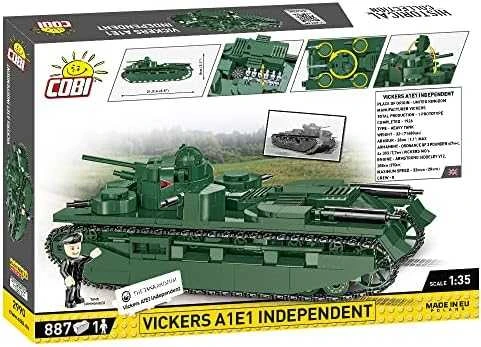COBI 2990 Vickers A1E1 nepriklausomas bakas BLOCKI