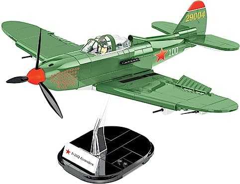 Lėktuvas modelis - COBI - BELL P-39Q AIRACOBRA - Plastikas - Nuo 8 metų - Mišrus