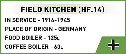 Kontruktorius Field Kitchen Cobi, 130 d.