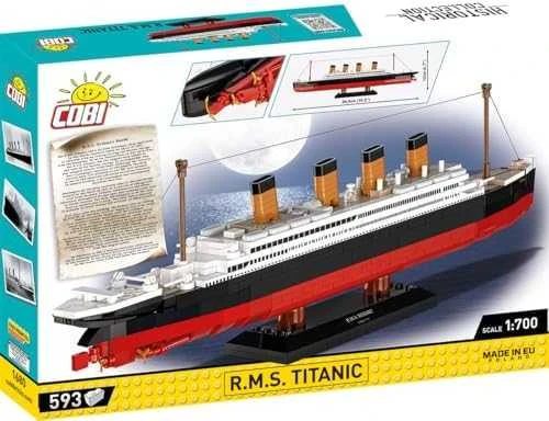 COBI blokelių konstruktorius RMS Titanic 1:700 – laivo modelis 7+