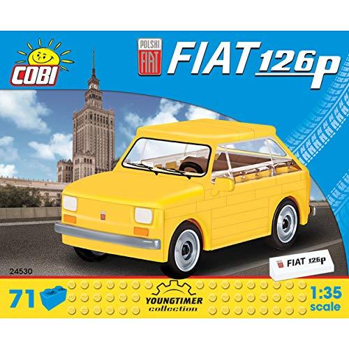 Cobi Klocki 71 detalės lenkiški „Fiat 126p“ konstruktoriai