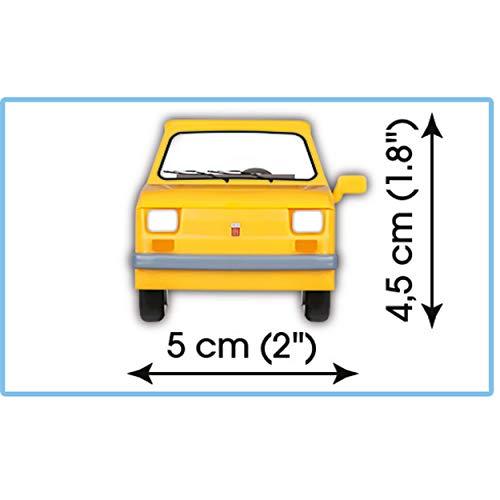 Cobi Klocki 71 detalės lenkiški „Fiat 126p“ konstruktoriai