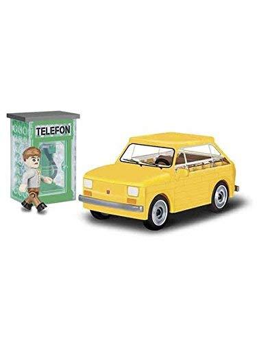 Cobi Klocki 71 detalės lenkiški „Fiat 126p“ konstruktoriai