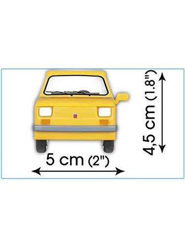 Cobi Klocki 71 detalės lenkiški „Fiat 126p“ konstruktoriai