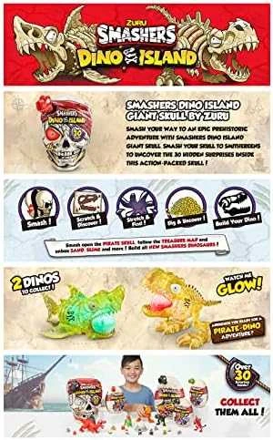 Žaidimo rinkinys Smashers Dino Island