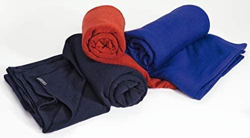 Kelioninė antklodė COCOON Merino Wool/Silk Travel Blanket - Mėlyna