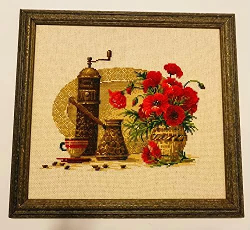 RIOLIS – Create It Yourself – Siuvinėjimo rinkinys „Kava“ 1121 (30x24 cm)