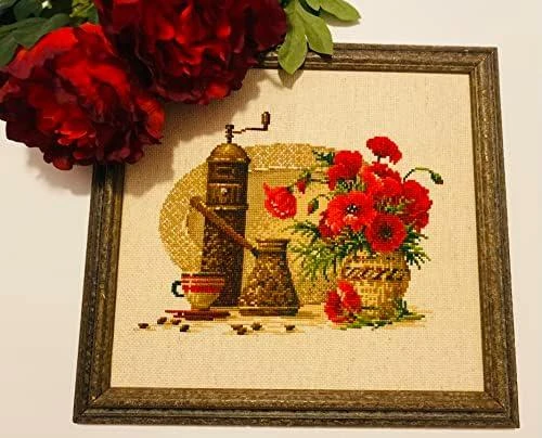 RIOLIS – Create It Yourself – Siuvinėjimo rinkinys „Kava“ 1121 (30x24 cm)