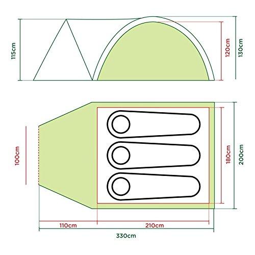 Coleman Darwin 3 Plus dome tent