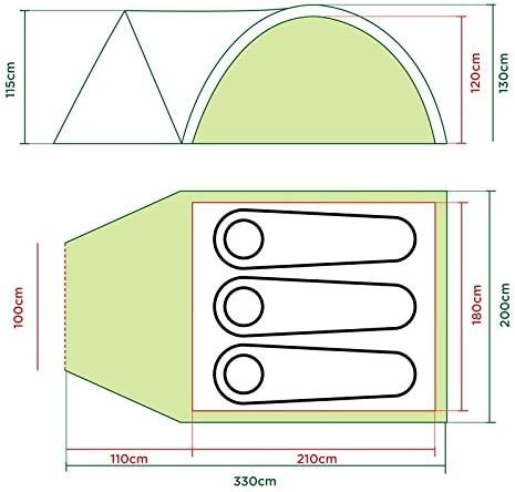 Coleman Darwin 3 Plus dome tent