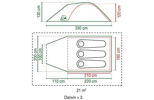 Coleman Darwin 3 Plus dome tent