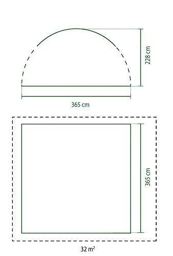 Pavėsinė Coleman Event Shelter Pro L, 3.65x3.65m