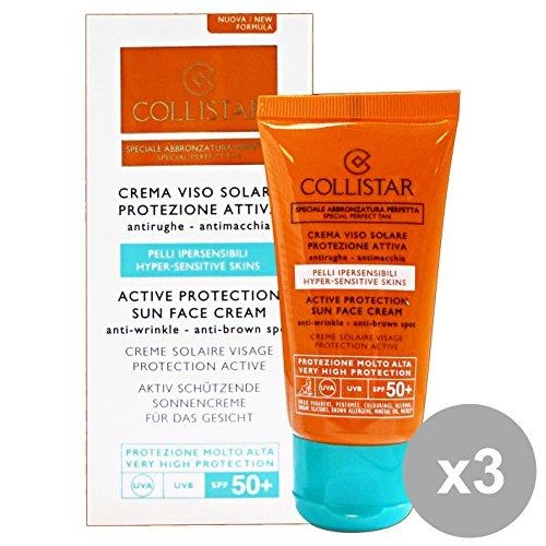 "Collistar" aktyvioji apsauga nuo saulės veidui Spf50 50ml