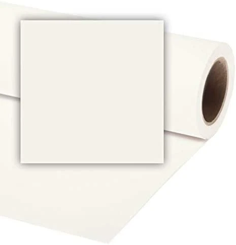 Popierinis fonas Colorama 1,35x11m Polar baltas 82